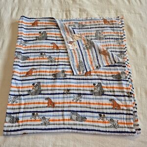 Aden & Anais Jungle book muslin swaddle new unwashed
